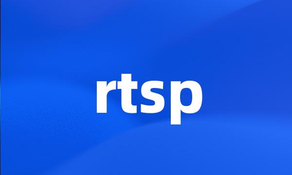 rtsp