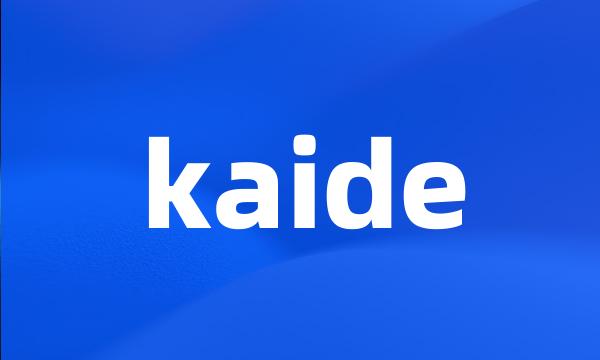 kaide