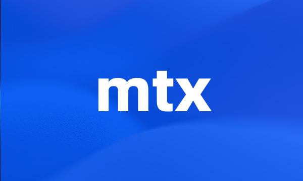 mtx