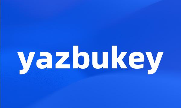 yazbukey