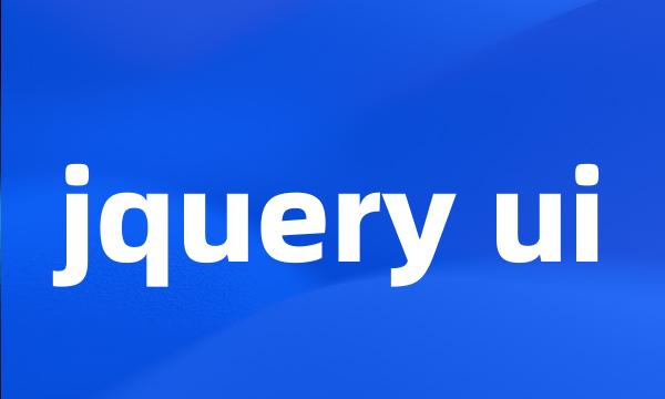 jquery ui