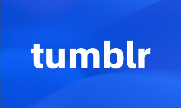 tumblr