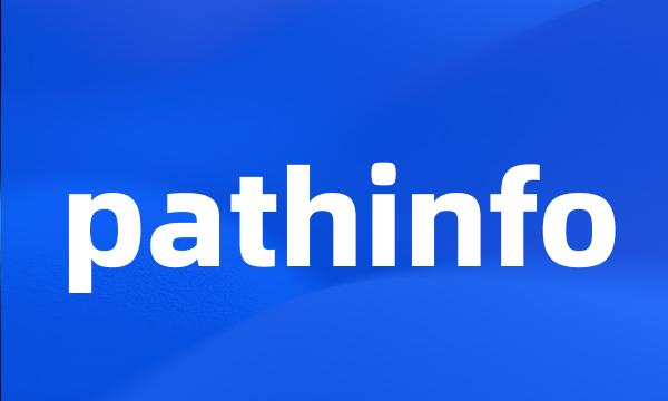 pathinfo