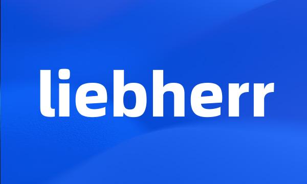 liebherr