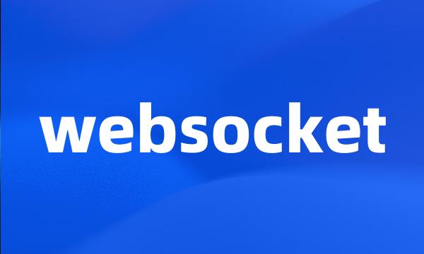 websocket