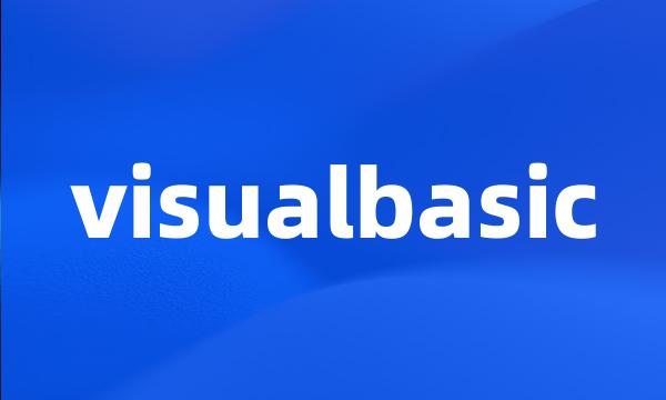 visualbasic