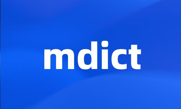 mdict