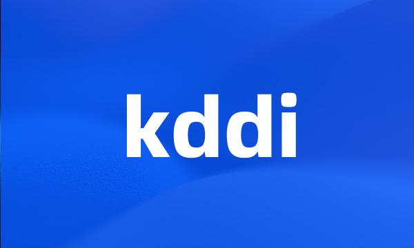 kddi