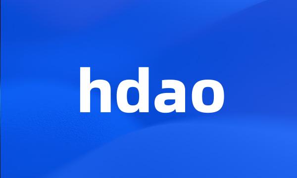 hdao