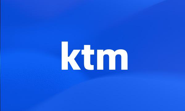 ktm