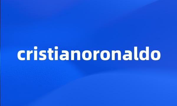 cristianoronaldo