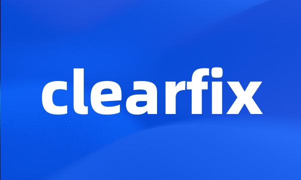 clearfix