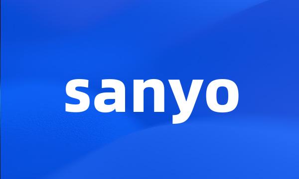 sanyo