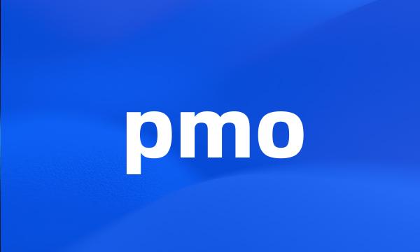 pmo