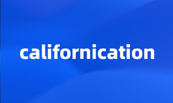 californication