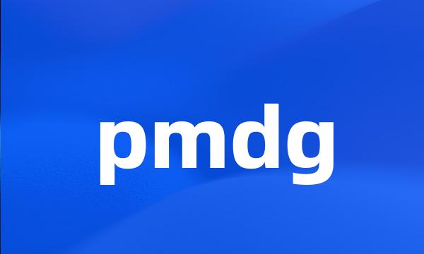 pmdg