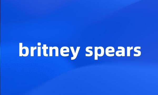 britney spears