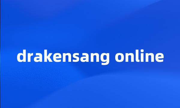 drakensang online