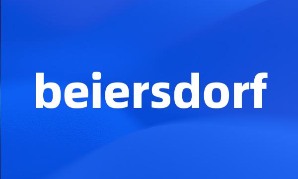 beiersdorf