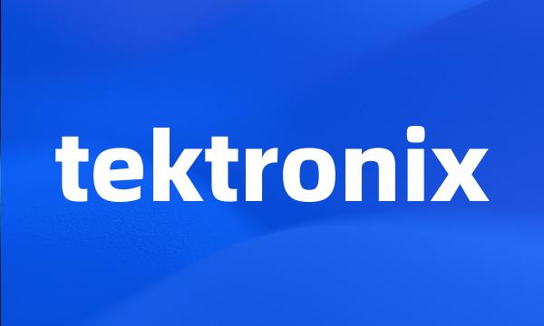 tektronix