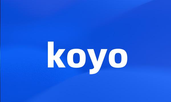 koyo