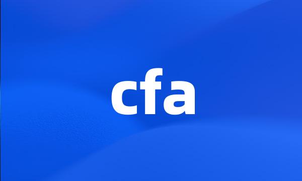 cfa