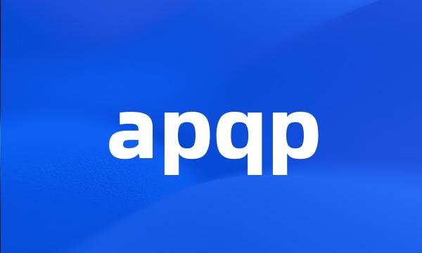 apqp