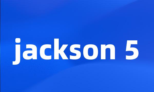 jackson 5