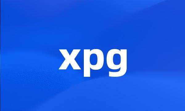 xpg