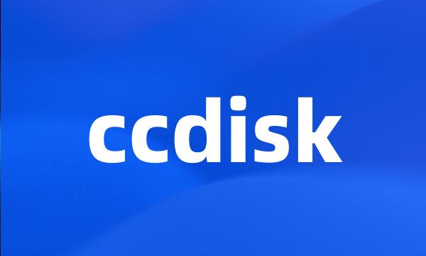 ccdisk