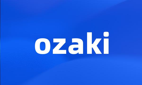 ozaki