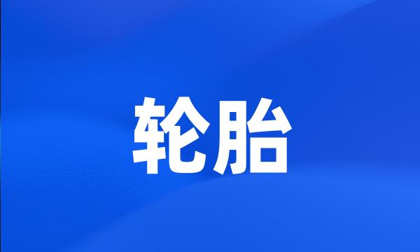 轮胎