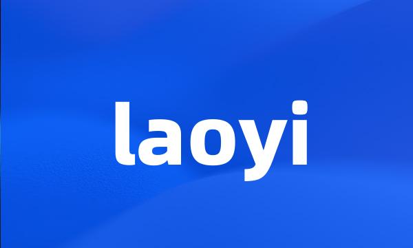 laoyi