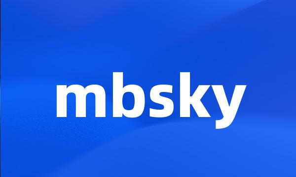 mbsky