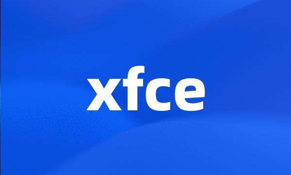 xfce