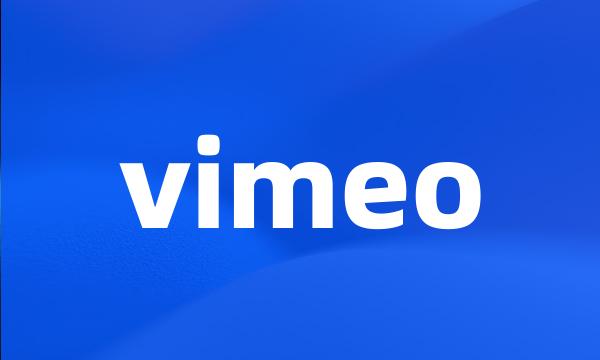 vimeo