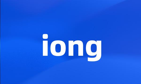 iong