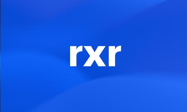 rxr