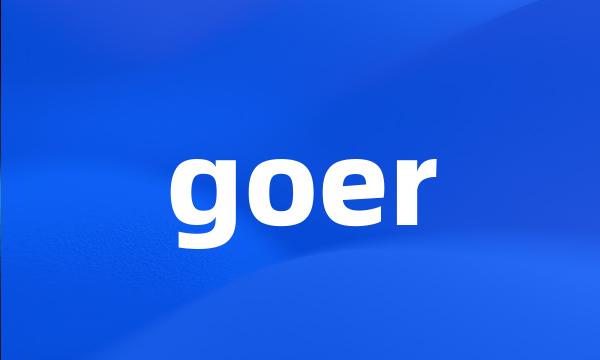 goer