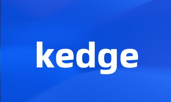 kedge