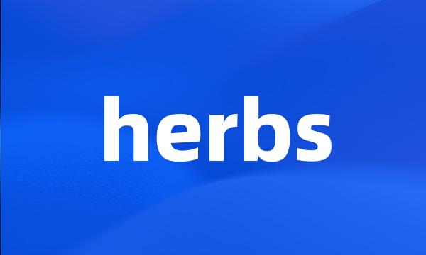 herbs