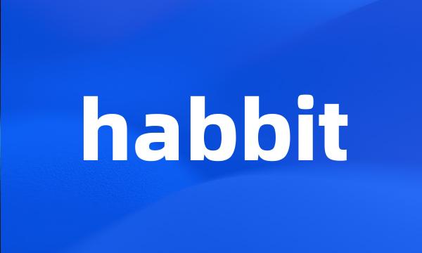 habbit