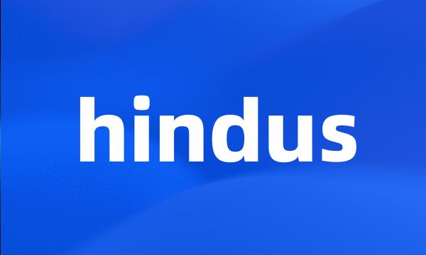 hindus