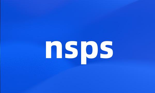 nsps