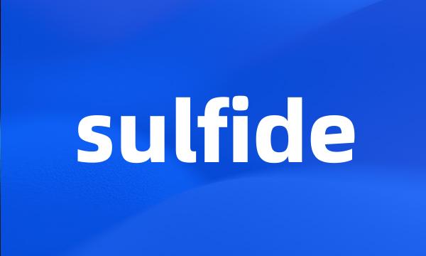 sulfide