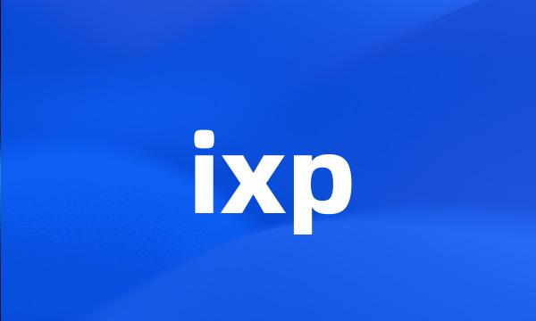 ixp