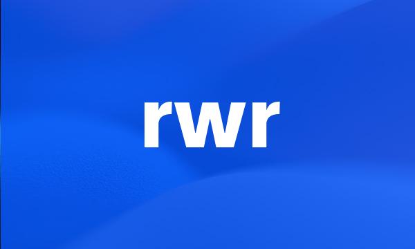 rwr