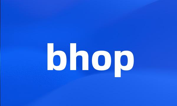 bhop