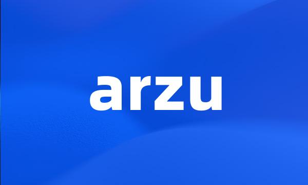 arzu