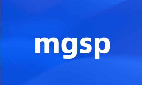 mgsp